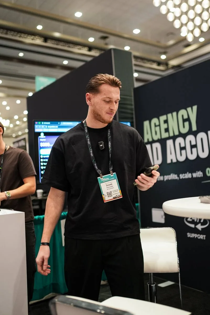 The AdGuardians booth at an industry event